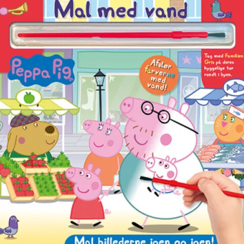 Gurli Gris Malebog - Mal Med Vand