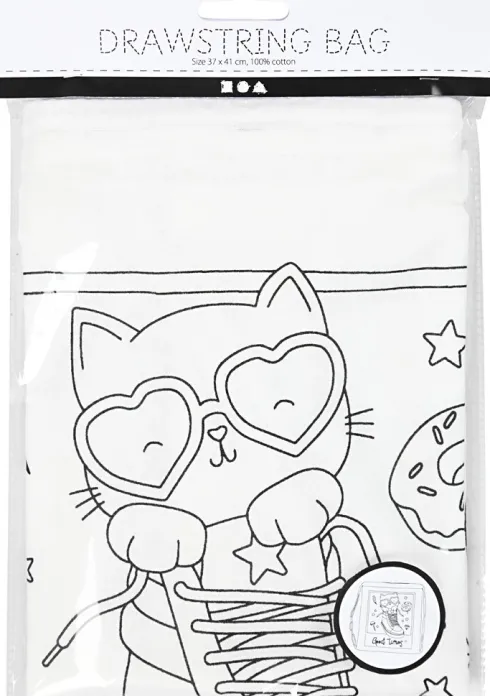 Gymnastikpose - Str. 37X41 CM - 130 G - Hvid - 1 Stk