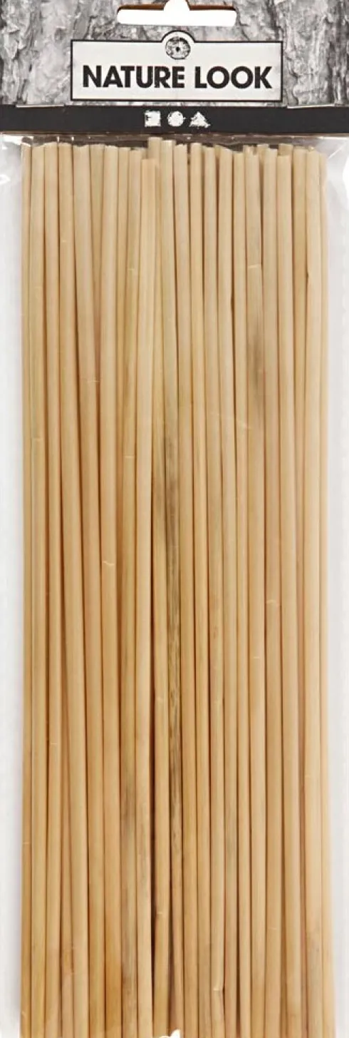 Halmstrå - L 22 CM - Tykkelse 1-3 MM - 50 Stk