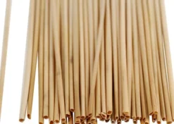 Halmstrå - L 22 CM - Tykkelse 1-3 MM - 50 Stk