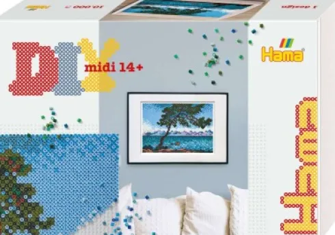 Hama Art - Claude Monet Perlesæt - 10.000 Midi Perler - 3606