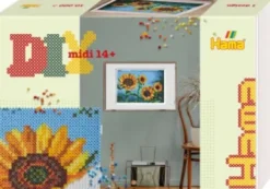 Hama Art - Solsikker Perlesæt - 10.000 Midi Perler - 3608