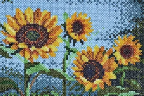 Hama Art - Solsikker Perlesæt - 10.000 Midi Perler - 3608