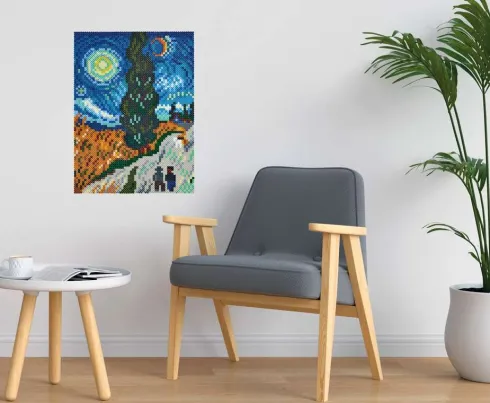 Hama Art - Van Gogh Perlesæt - 10.000 Midi Perler - 3607