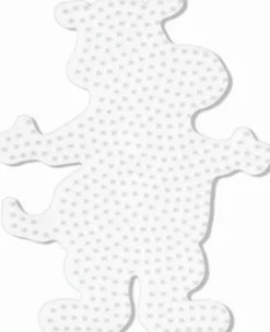 Hama 303 - Flodhest Midi Perleplade - 15X12,5 CM