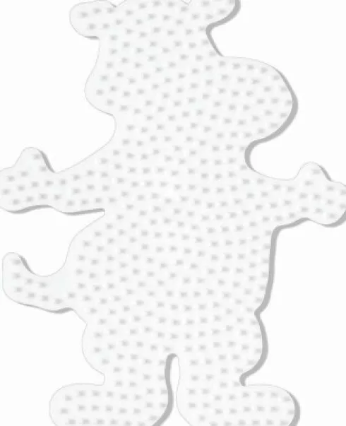 Hama 303 - Flodhest Midi Perleplade - 15X12,5 CM