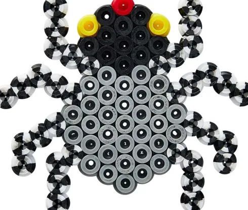 Hama 2042 - Halloween - 4.000 Stk. DIY Midi Perler + 2 Plader