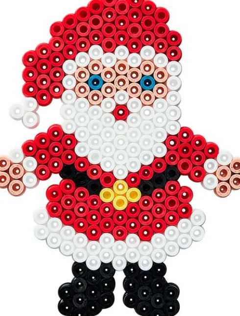 Hama 3455 - Julesjov - 2.000 DIY Midi Perler + Plade + Strygepapir