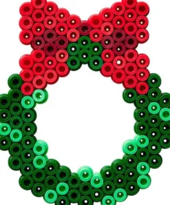 Hama 3455 - Julesjov - 2.000 DIY Midi Perler + Plade + Strygepapir