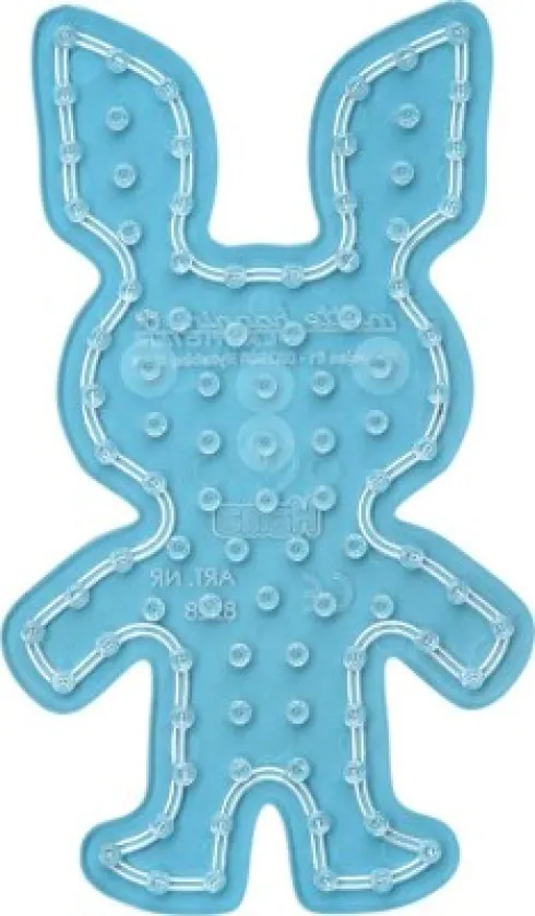 Hama Maxi Perleplade - Kanin - Transparent - 16X9,5 CM - 8228