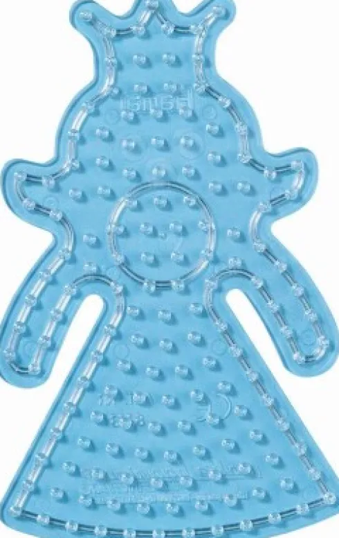 Hama Maxi Perleplade - Prinsesse - Transparent - 20X12 CM - 8223