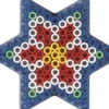 Hama Maxi Perleplade - Stjerne - Transparent - 14,5X15,58 CM - 8222