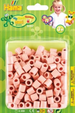 Hama Maxi Perler - Mat Rosa - 250 Stk. - 8526