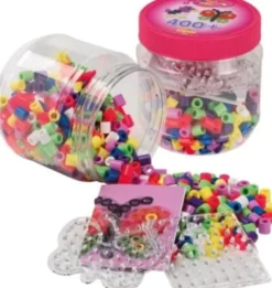 Hama Maxi Perler - 400 Stk I Spand - Pink - 8791