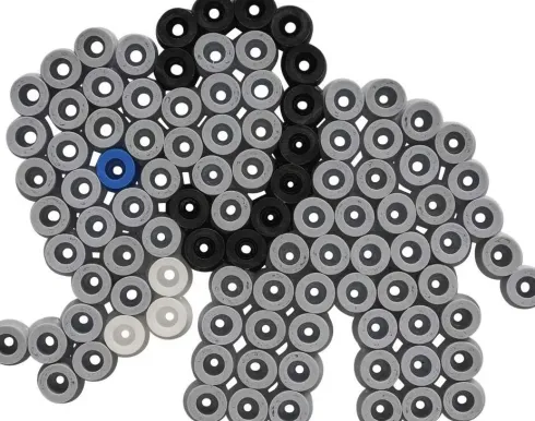 Hama Maxi Perlesæt - Elefant Perleplade Og Perler - 8753
