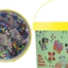 Hama Maxi Perlesæt - 3.000 Perler Og 4 Plader Bøtte - 8806
