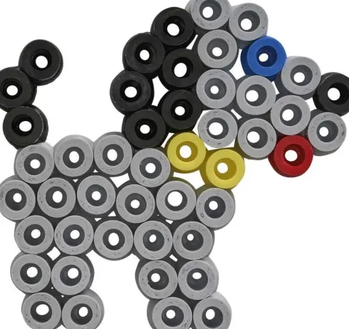 Hama Maxi Perlesæt - 3.000 Perler Og 4 Plader Bøtte - 8806