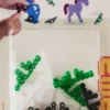 Hama Midi Perlefødder - 20 Stk - Forskellige Farver - 4906