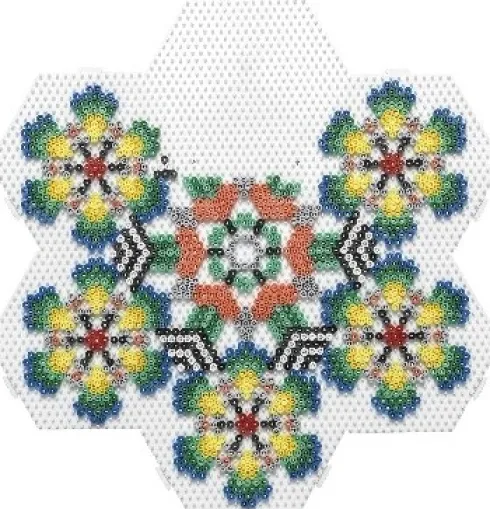 Hama Midi Perleplade - Samle Sekskant - Medium 12,5X11,5 CM - 329