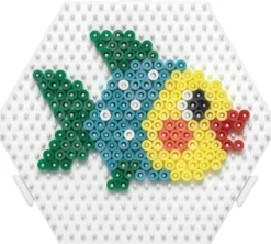 Hama Midi Perleplade - Samle Sekskant - Medium 12,5X11,5 CM - 329