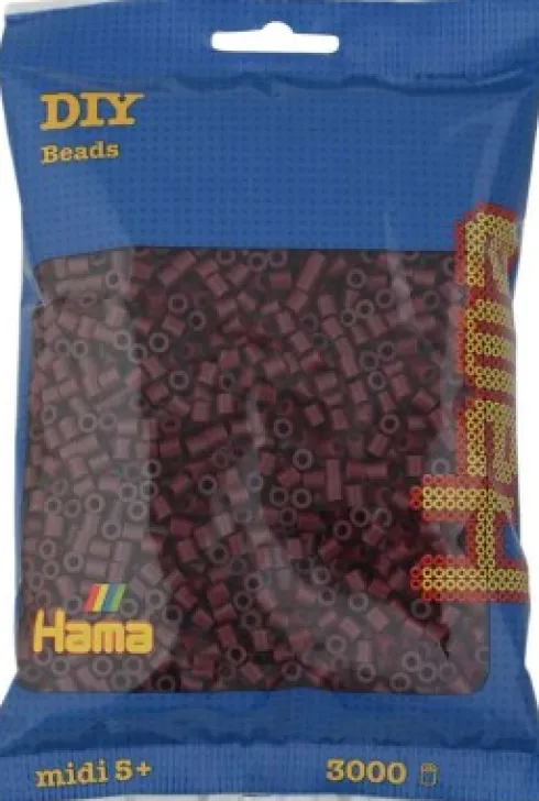Hama Midi Perler - Bordeaux - 3.000 Stk. - 201-30