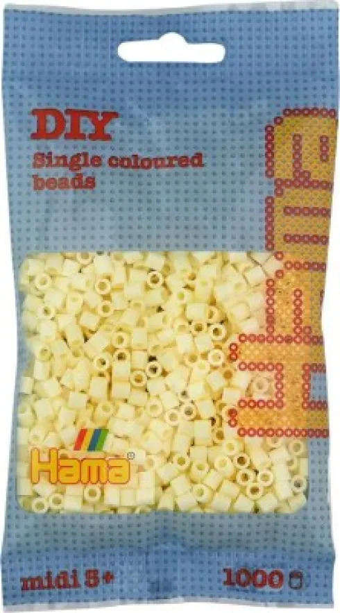 Hama Midi Perler - Creme - 1.000 Stk - 207-02