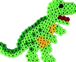 Hama Midi Perler - Dinosaurer Og Biler Perlesæt - 2.000 Perler - 3502