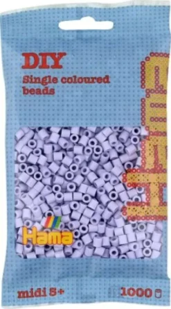 Hama Midi Perler - DIY Lys Lavendel - 1.000 Stk. - 207-106
