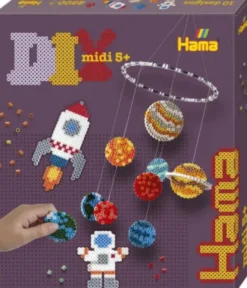 Hama Midi Perler - DIY Rummet Perlesæt Inkl. 2.500 Perler - 3257