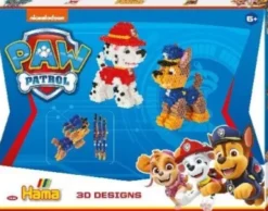 Hama Midi Perler - 3D Paw Patrol Perlesæt - 4.000 Perler - 7920