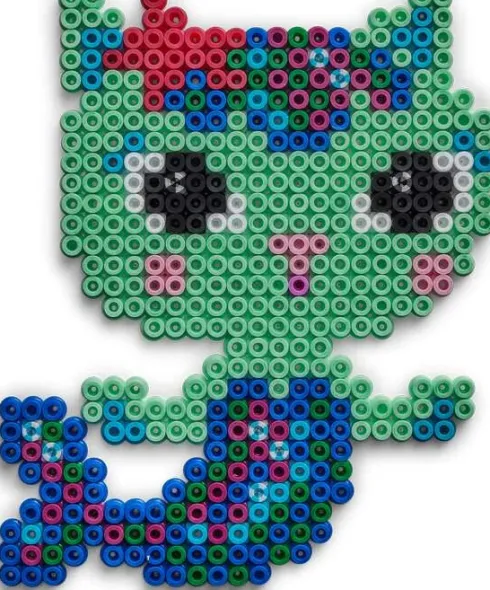 Hama Midi Perler - Gabby's Dollhouse - 2.000 Perler 1 Plade - 7975