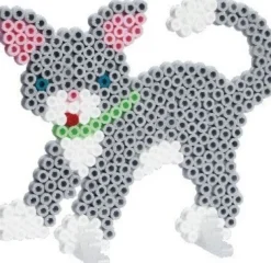 Hama Midi Perler - Hunde Og Katte Perlesæt - 2.000 Perler - 3449