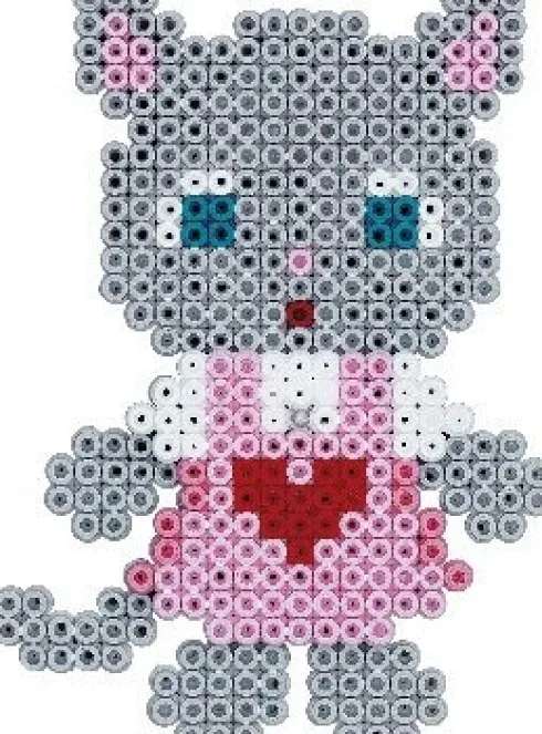 Hama Midi Perler - Kat Perlesæt - 2.500 Perler - 3254