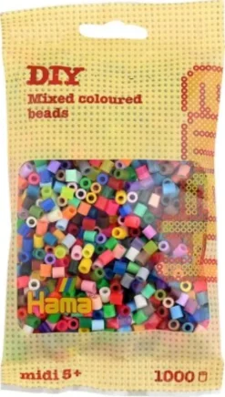 Hama Midi Perler - Mix 68 - 1.000 Stk - 207-68