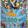 Hama Midi Perler - Mix 66 - 13.000 Stk I Spand - 211-66