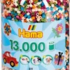 Hama Midi Perler - Mix 58 - 13.000 Stk I Spand - 211-58