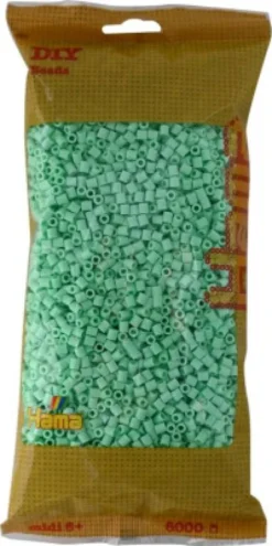 Hama Midi Perler - Pastel Mint - 6.000 Stk - 205-98