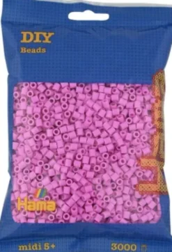 Hama Midi Perler - Pastel Pink - 3.000 Stk. - 201-48