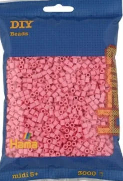 Hama Midi Perler - Pink - 3.000 Stk. - 201-06