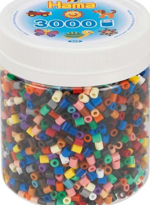 Hama Midi Perler - 3.000 Stk. - Bæger Mix 67 - 209-67