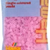 Hama Midi Perler - Transparent Pink - 1.000 Stk - 207-72