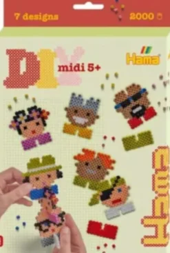Hama Midi Perlesæt - DIY Pixel 8 - 3451