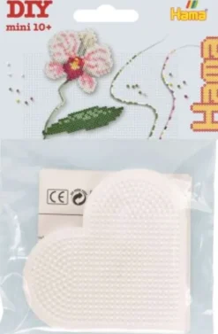 Hama Mini Perleplader - Hjerte - 8X9 CM - 2 Stk. - 5203