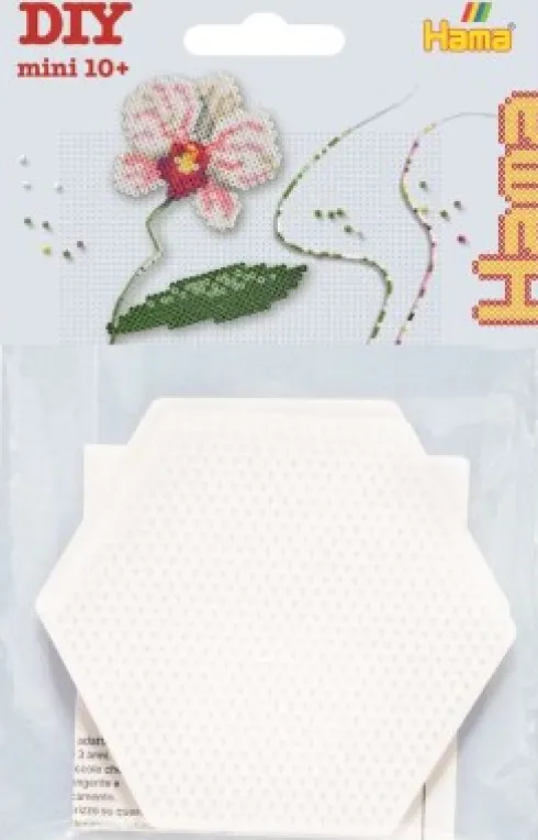 Hama Mini Perleplader - Sekskantet - 7,5X9 CM - 2 Stk. - 5204