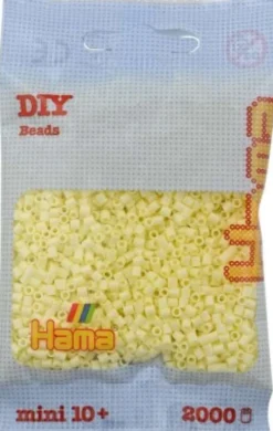 Hama Mini Perler - Creme - 2.000 Stk. - 501-02