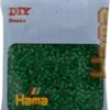 Hama Mini Perler - Grøn - 2.000 Stk. - 501-10