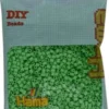 Hama Mini Perler - Klar Grøn - 2000 Stk. - 501-115