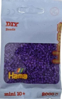 Hama Mini Perler - Lilla - 2.000 Stk. - 501-07