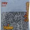 Hama Mini Perler - Lysegrå - 2.000 Stk. - 501-70