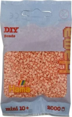 Hama Mini Perler - Lys Fersken - 2.000 Stk. - 501-78